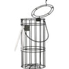 MYA SARAY Econo QT 14" Hookah Set In A Wire Basket
