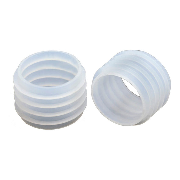 Base Clear Glass Rubber (Bag of 30)