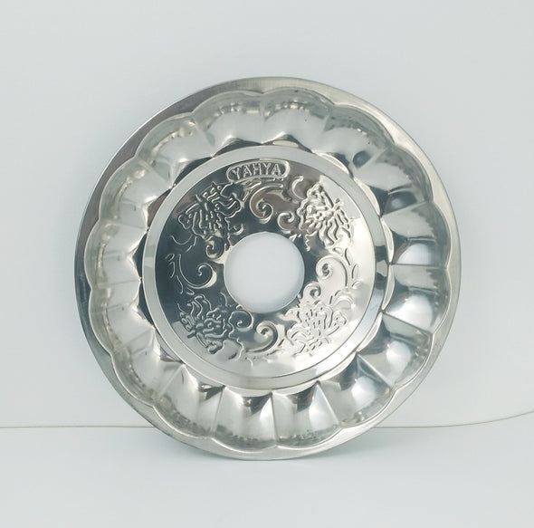 Yahya Traditional Tray Silver Large