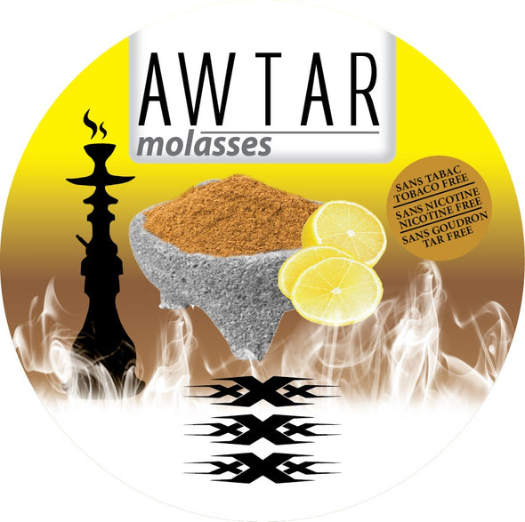 Awtar 250g Herbal Molasses for hookah (Cinnamon Lemon)